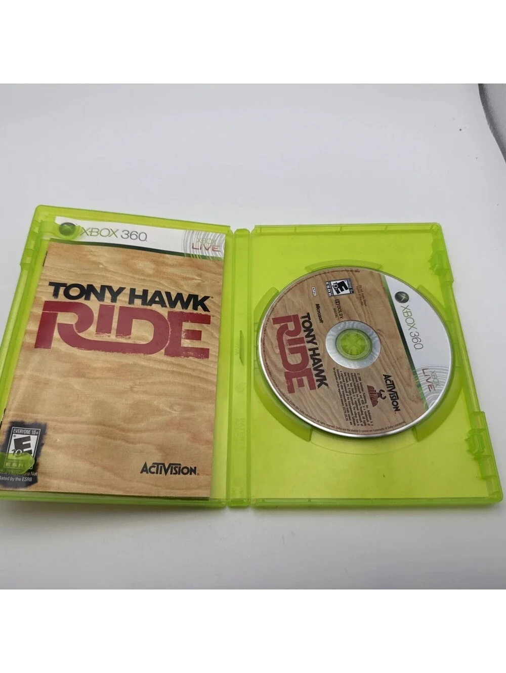 Tony Hawk Ride - XBOX 360 Not For Resale Box - Untested